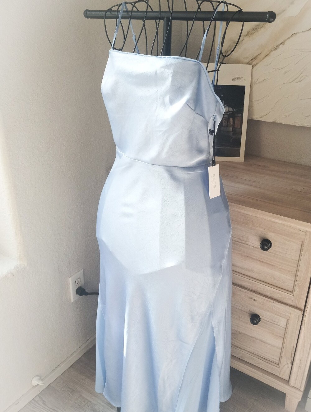 NWT Light Blue Astr The Label Dress